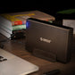 Frendorf | ORICO 7688U3 Vertikale Aluminium Externe Festplattengehäuse Speicherbox Festplattendock für 3,5 Zoll SATA HDD (Schwarz)