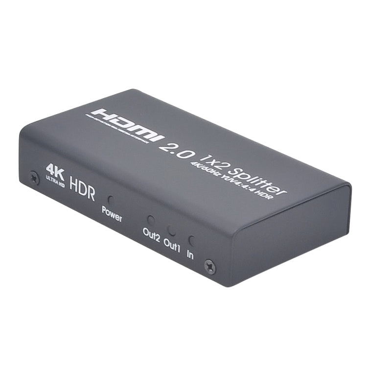 Frendorf | AYS-12V20 HDMI 2.0 1x2 4K Ultra HD Switch Splitter(Schwarz)