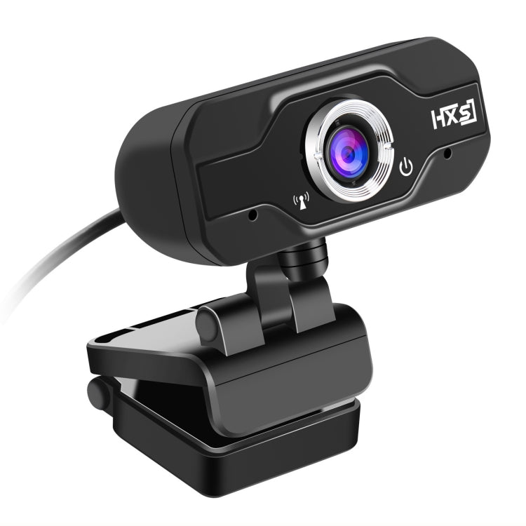 Frendorf | HXSJ S50 30fps 100 Megapixel 720P HD Webcam für Desktop / Laptop / Smart TV, mit 10m schallabsorbierendem Mikrofon, Kabellänge: 1,4m