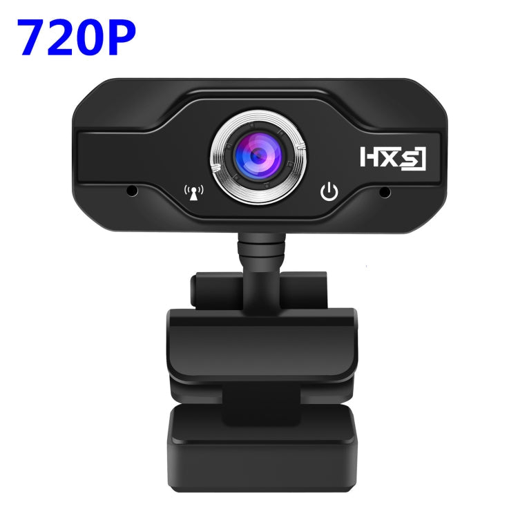 Frendorf | HXSJ S50 30fps 100 Megapixel 720P HD Webcam für Desktop / Laptop / Smart TV, mit 10m schallabsorbierendem Mikrofon, Kabellänge: 1,4m