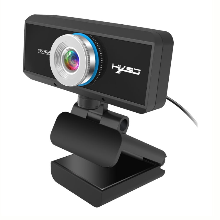 Frendorf | HXSJ S90 30fps 1 Megapixel 720P HD Webcam für Desktop / Laptop / Android TV, mit 8m schalldämpfendem Mikrofon, Kabellänge: 1,5m