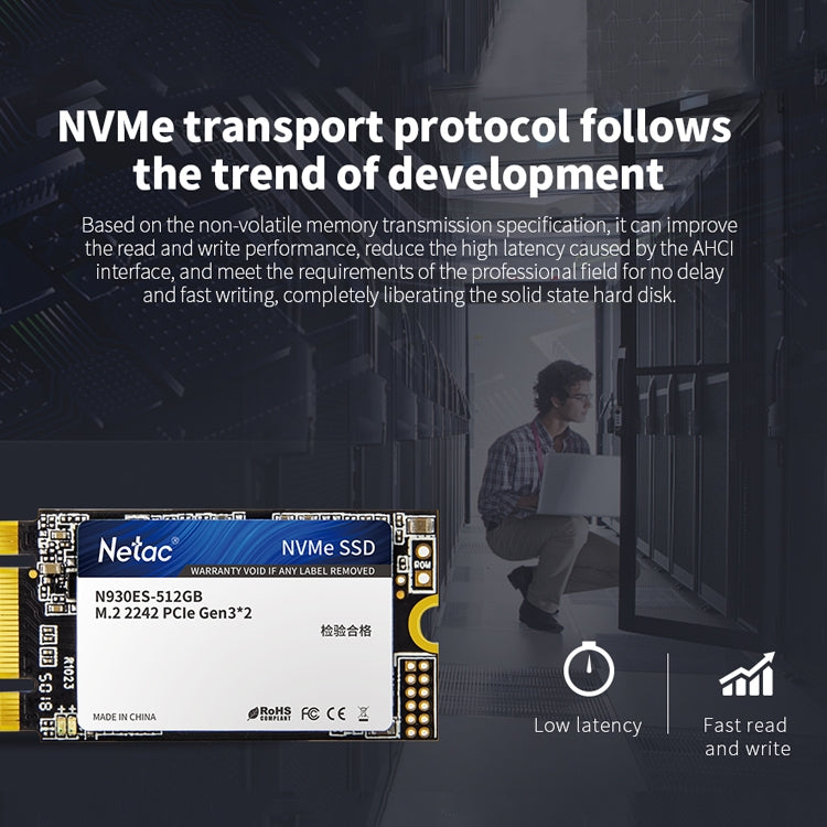 Frendorf | Netac N930ES 256GB M.2 2242 PCIe Gen3x2 Solid State Drive