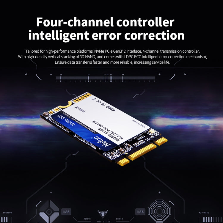 Frendorf | Netac N930ES 256GB M.2 2242 PCIe Gen3x2 Solid State Drive