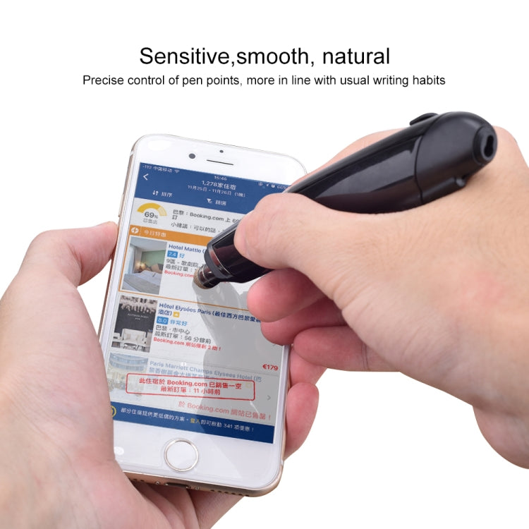 Frendorf | PR-08 6-Tasten Smart Wireless Optical Mouse mit Stylus Pen & Laser-Funktion (Schwarz)