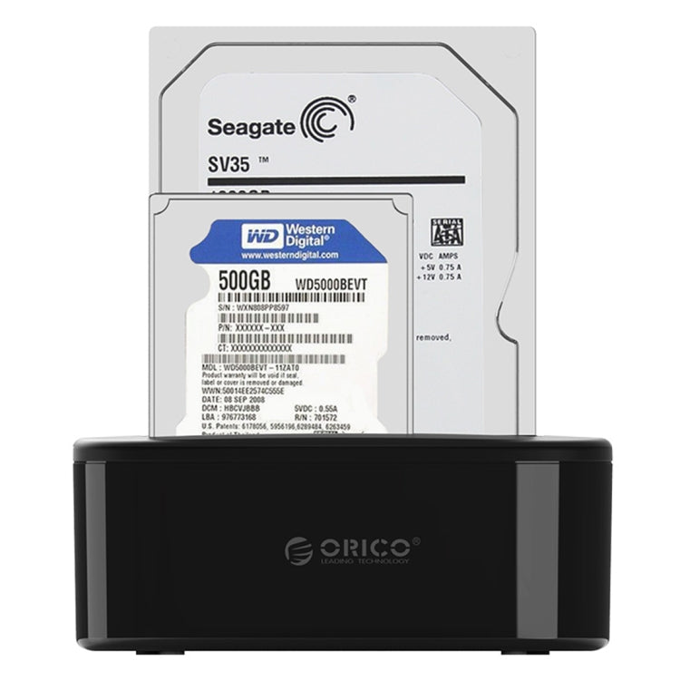 Frendorf | ORICO 6228US3 2,5 / 3,5 Zoll SATA HDD / SSD 2 Bay USB 3.0 Festplattendock