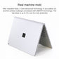 Frendorf | 4 in 1 Notebook Shell Schutzfolie Aufkleber Set für Microsoft Surface Book 13,5 Zoll (Grau)