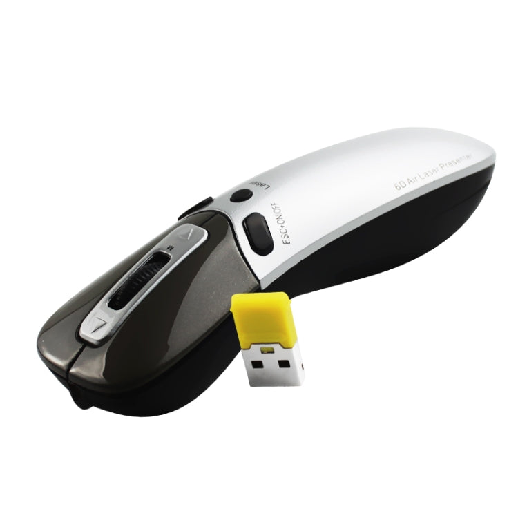 Frendorf | PR-05 2.4G Wireless 6D Gyroskop Fly Air Maus Laser Pointer Stift Presenter für PC / Laptop Lehre Konferenz Vortrag