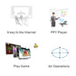 Frendorf | PR-05 2.4G Wireless 6D Gyroskop Fly Air Maus Laser Pointer Stift Presenter für PC / Laptop Lehre Konferenz Vortrag