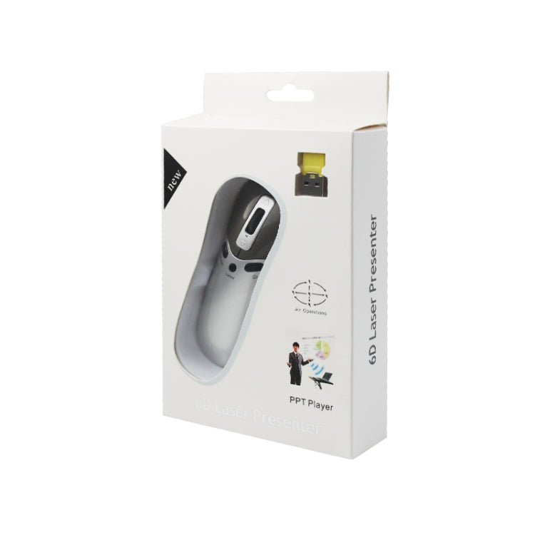 Frendorf | PR-05 2.4G Wireless 6D Gyroskop Fly Air Maus Laser Pointer Stift Presenter für PC / Laptop Lehre Konferenz Vortrag