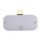 Frendorf | 3 in 1 USB-C / Type-C Stecker zu Dual USB-C / Type-C + Mini DP Buchse Adapter