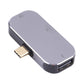 Frendorf | 3 in 1 USB-C / Type-C Stecker zu USB-C / Type-C Lade + USB + DP Buchsenadapter