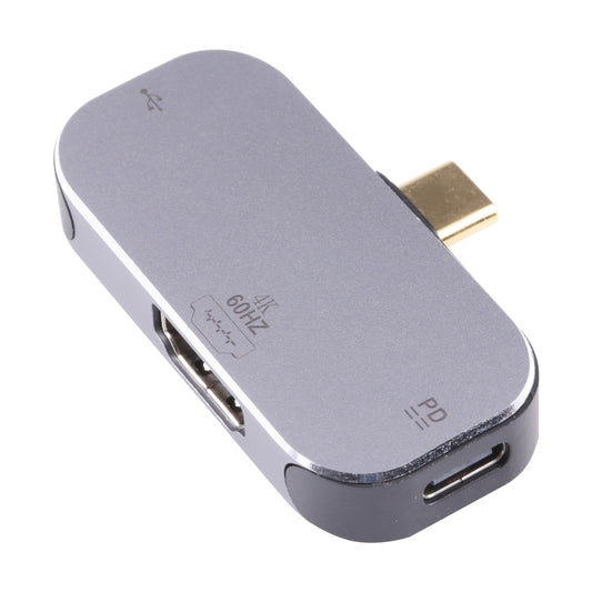 Frendorf | 3 in 1 USB-C / Type-C männlich zu Dual USB-C / Type-C + 4K 60Hz HDMI weiblich Adapter