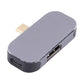 Frendorf | 3 in 1 USB-C / Type-C Stecker zu USB-C / Type-C Lade + USB + 4K 60Hz HDMI Weiblich Adapter