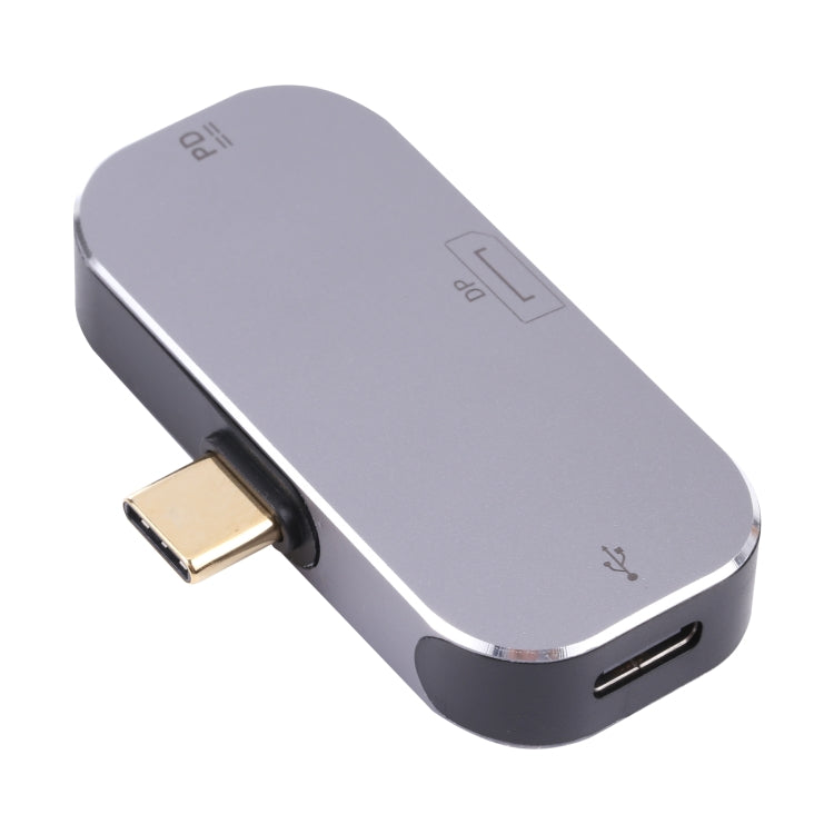 Frendorf | 3 in 1 USB-C / Type-C Stecker zu Dual USB-C / Type-C + DP Buchse Adapter