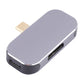 Frendorf | 3 in 1 USB-C / Type-C Stecker zu Dual USB-C / Type-C + DP Buchse Adapter
