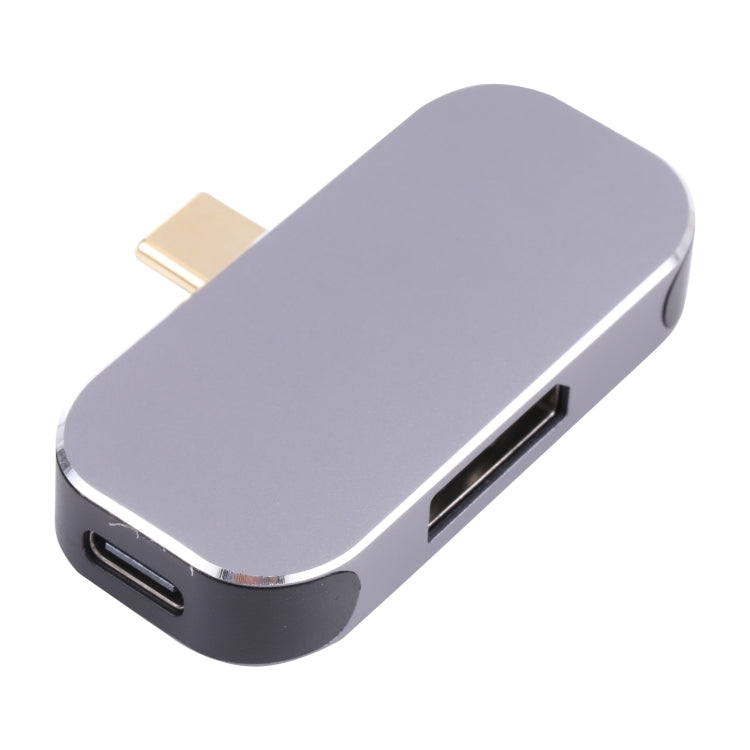 Frendorf | 3 in 1 USB-C / Type-C Stecker zu Dual USB-C / Type-C + DP Buchse Adapter