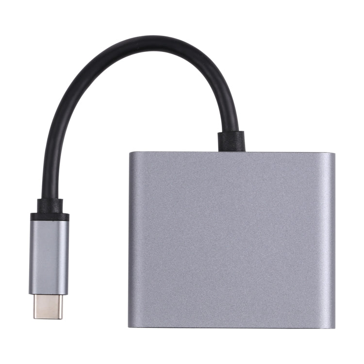Frendorf | 2 in 1 USB-C / Type-C zu 2 x HDTV Ports HUB Adapter