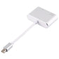 Frendorf | 2 in 1 4Kx2K Mini DisplayPort zu VGA & HDMI Adapter (Silber)