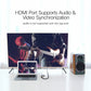 Frendorf | 2 in 1 4Kx2K Mini DisplayPort zu VGA & HDMI Adapter (Silber)