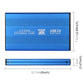 Frendorf | Richwell SATA R2-SATA-1TGB 1TB 2.5 Zoll USB3.0 Super Speed Schnittstelle Mobile Festplatte (Blau)