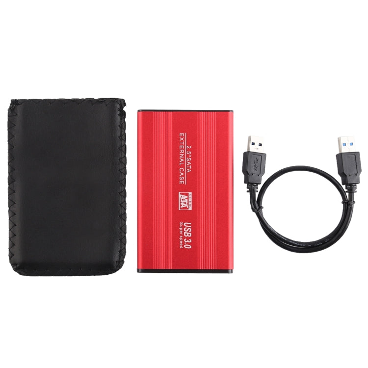 Frendorf | Richwell SATA R2-SATA-1TGB 1TB 2.5 Zoll USB3.0 Super Speed Schnittstelle Mobile Festplatte (Rot)