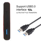 Frendorf | Richwell SATA R2-SATA-1TGB 1TB 2.5 Zoll USB3.0 Super Speed Schnittstelle Mobile Festplatte (Rot)