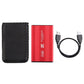 Frendorf | Richwell SATA R2-SATA-500GB 500GB 2.5 Zoll USB3.0 Super Speed Schnittstelle Mobile Festplatte (Rot)