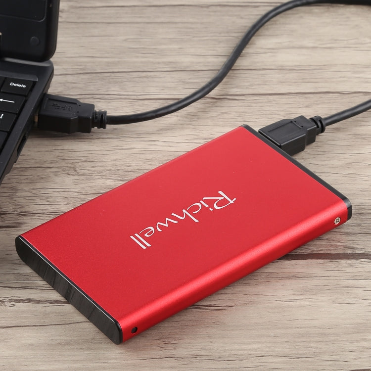 Frendorf | Richwell SATA R2-SATA-500GB 500GB 2.5 Zoll USB3.0 Super Speed Schnittstelle Mobile Festplatte (Rot)