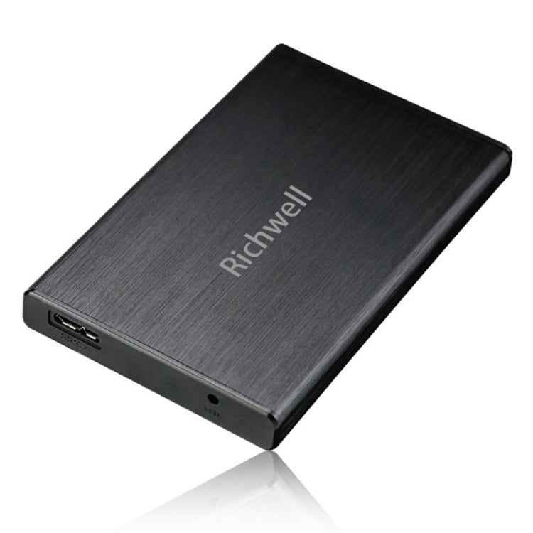 Frendorf | Richwell SATA R23-SATA-1TGB 2,5 Zoll USB3.0 Schnittstelle Mobile Festplatte, Kapazität: 1TB (Schwarz)