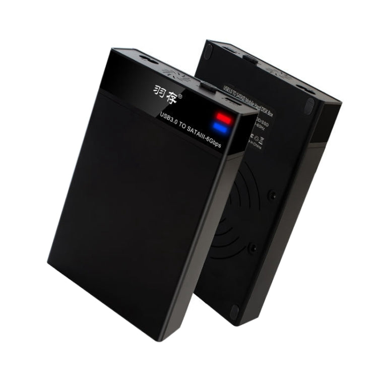 Frendorf | Universelles SATA 2.5 / 3.5 Zoll USB3.0 Schnittstelle Externes Solid State Drive Gehäuse für Laptops / Desktop-Computer, Die maximale unterstützte Kapazität: 10TB