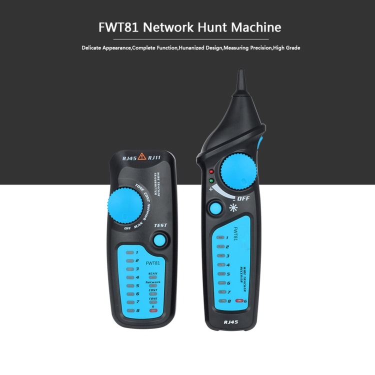 Frendorf | BSIDE FWT81 RJ11 / RJ45 Telefon Draht Tracker Toner Ethernet LAN Netzwerk Kabel Tester