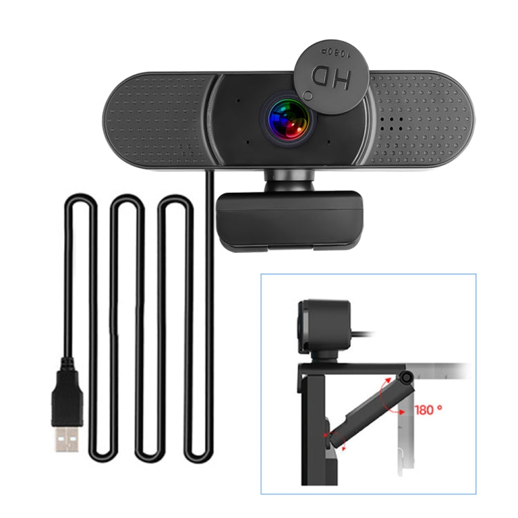Frendorf | C36 1080P HD Computer Kamera Webcam (Schwarz)