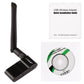 Frendorf | EDUP EP-AC1635 600Mbps Dual Band Wireless 11AC USB Ethernet Adapter 2dBi Antenne für Laptop / PC (Schwarz)