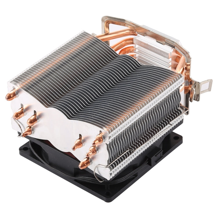 Frendorf | CoolAge L400 DC 12V 1600PRM 40.5cfm Kühlkörper Hydrauliklager Kühlgebläse CPU Kühler für AMD Intel 775 1150 1156 1151 (Rot)