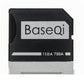Frendorf | BASEQI Verstecktes Aluminiumlegierung Hochgeschwindigkeits-SD-Kartenetui für Dell XPS 15,6 Zoll (9550) Laptop