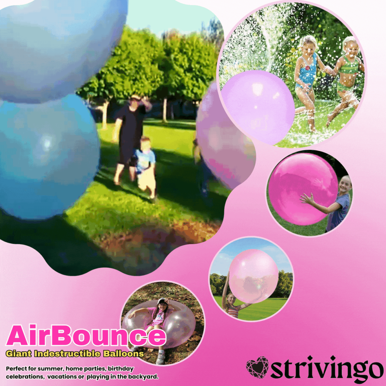 Frendorf | AirBounce Riesen unzerstörbare Ballons