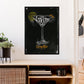 Cosmopolitan Cocktail Schwarz Kunstdruck
