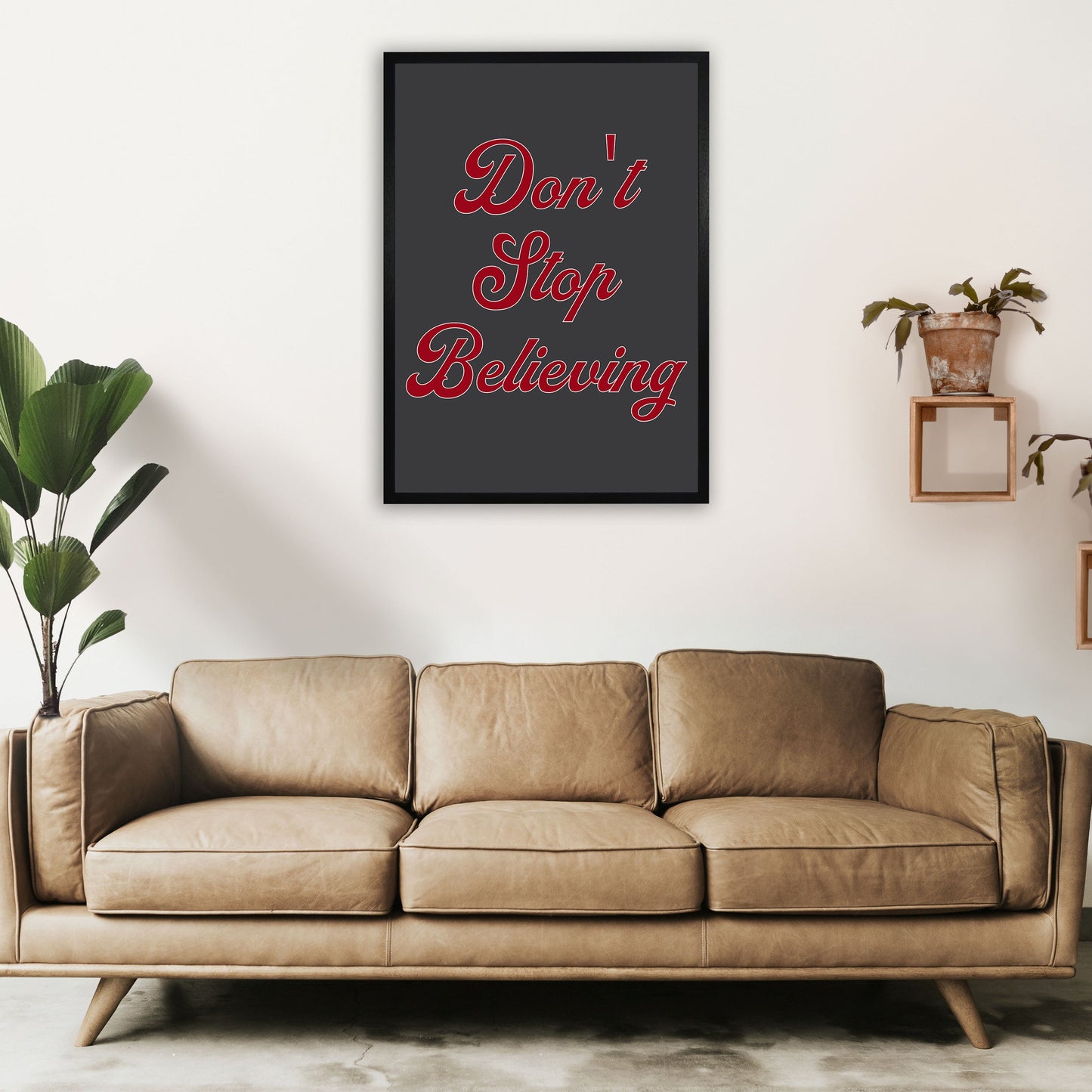 Frendorf | Don't Stop Believing Kunstdruck