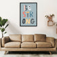 Be strong Neutral Kinder Kunstdruck von Pixy Paper