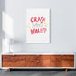 Crash Bang Wallop Aquarell Moderner Druck