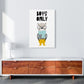 Jungen Nur Tier Pop Art Druck