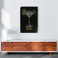 Cosmopolitan Cocktail Schwarz Kunstdruck
