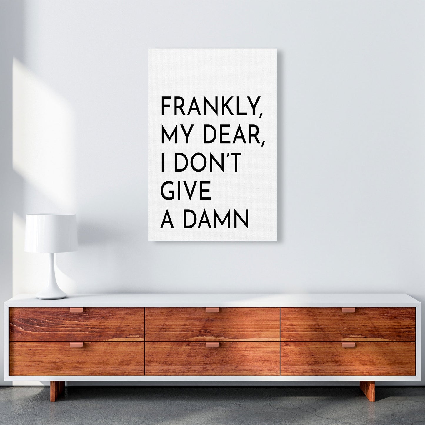 Frendorf | Frankly My Dear Kunstdruck