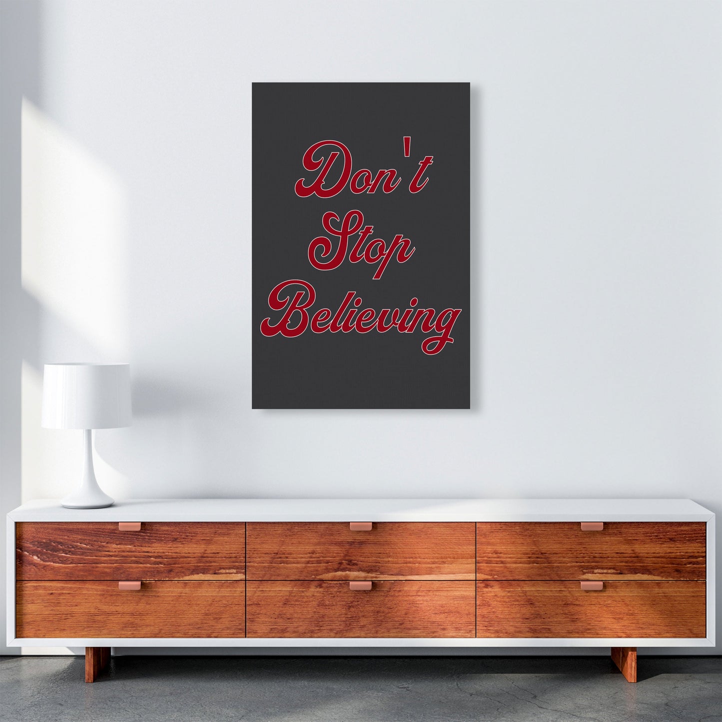 Frendorf | Don't Stop Believing Kunstdruck