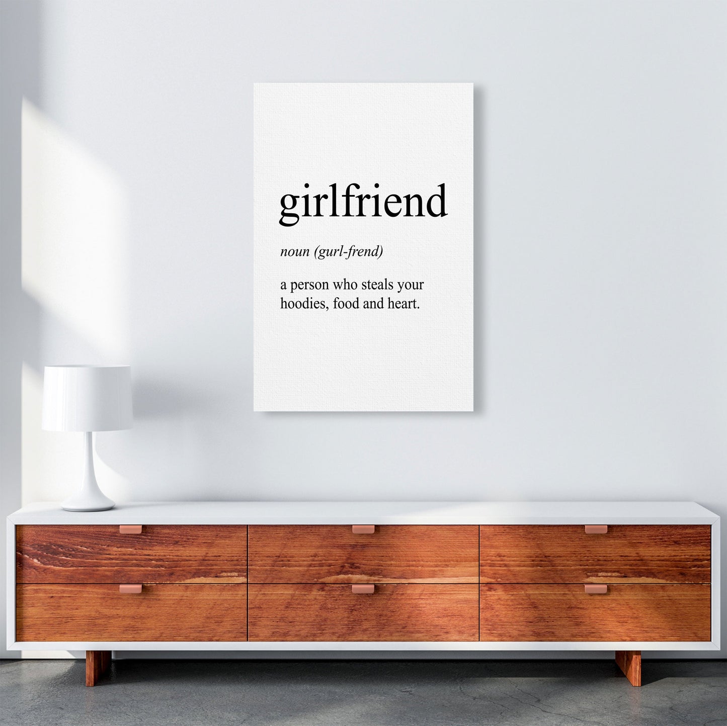 Frendorf | Freundin Definition Kunstdruck