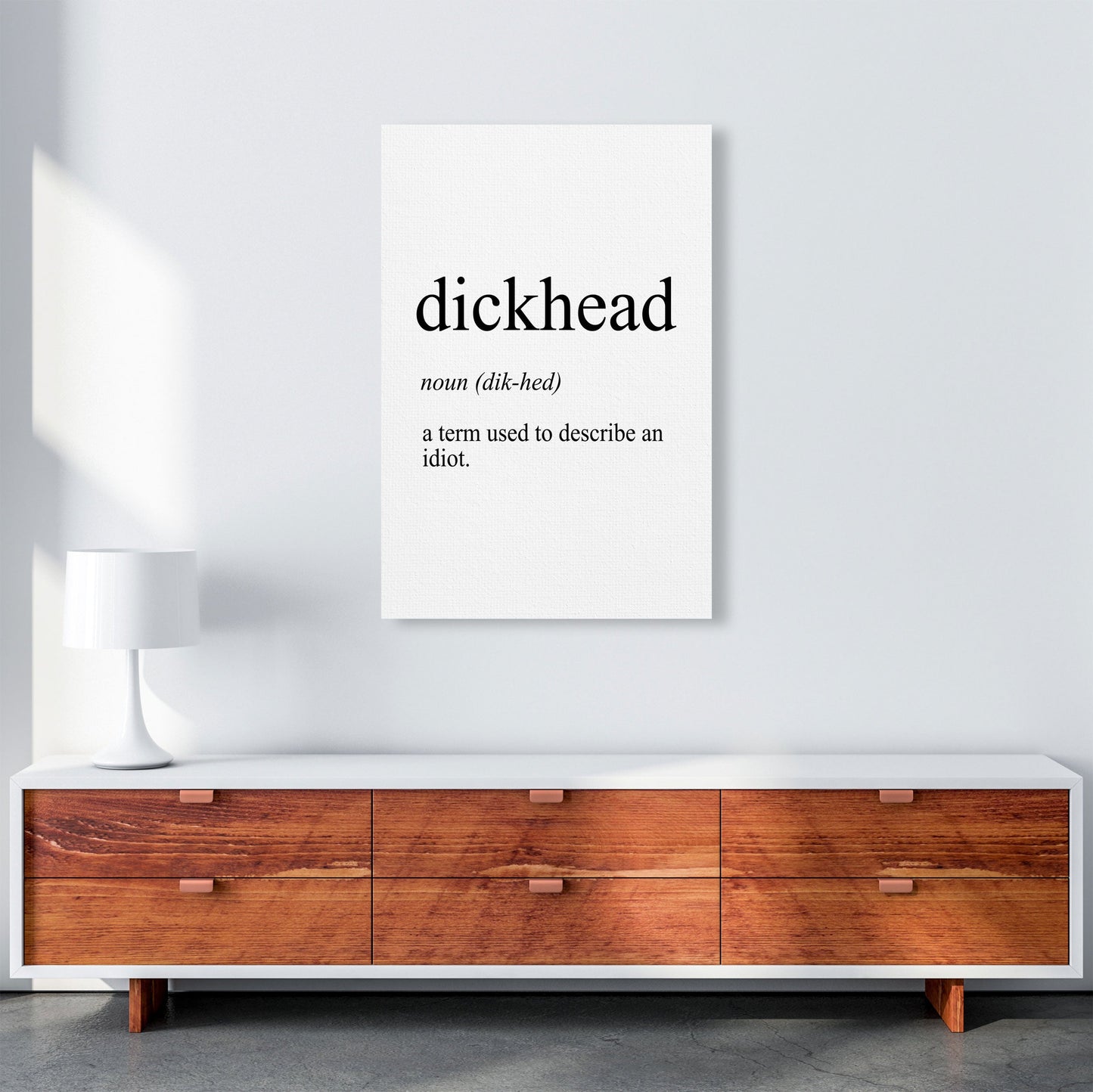 Frendorf | Dickhead Definition Kunstdruck