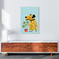 Bearded Dog Kunstdruck von Pixy Paper