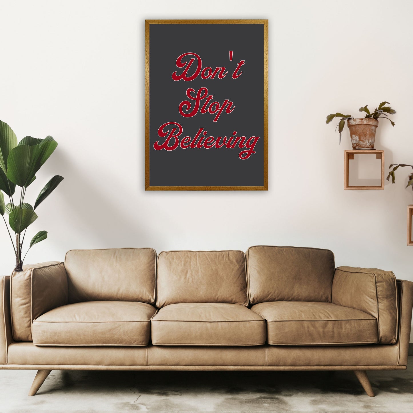 Frendorf | Don't Stop Believing Kunstdruck