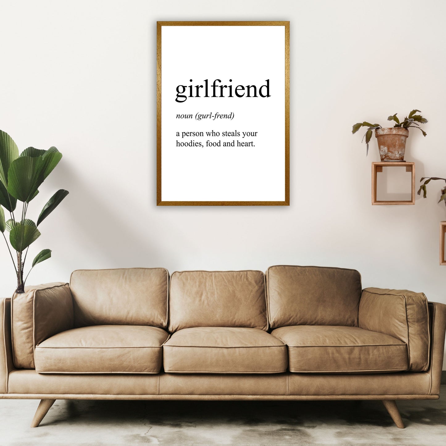 Frendorf | Freundin Definition Kunstdruck
