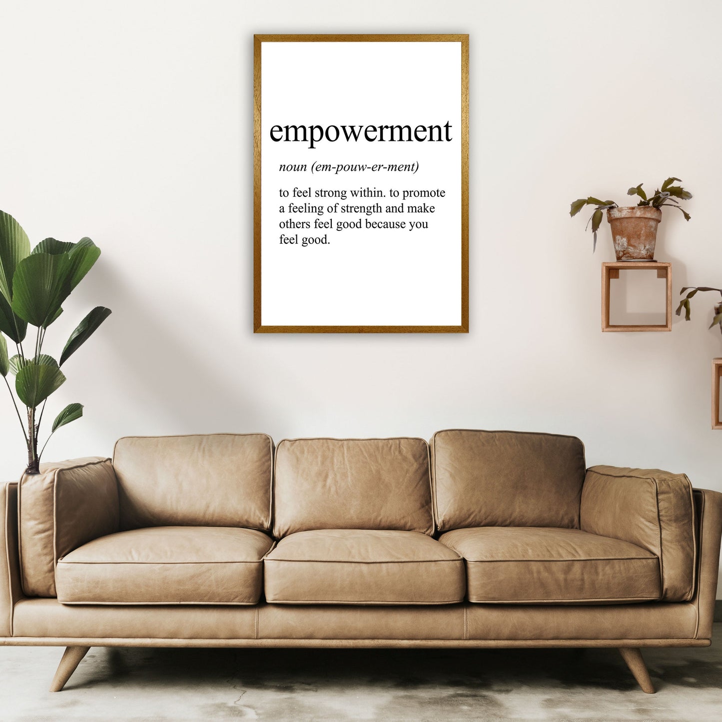 Frendorf | Empowerment Definition Kunstdruck